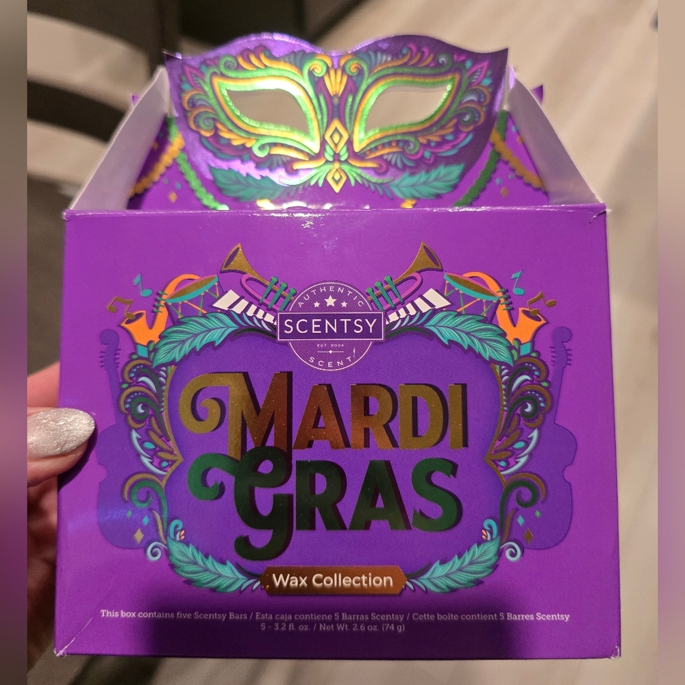 Scentsy Mardi Gras Wax Collection - Missing 1 of 5